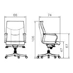 صندلی کارشناسی سیلور رایانه صنعت مدل B906jh