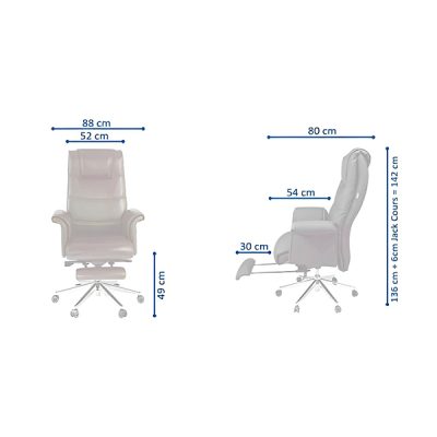 صندلی مدیریتی راحتیران مدل T1990