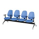 صندلی انتظار چهار نفره راحتیران مدل WF707
