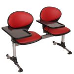 نیمکت آموزشی شفق 2 نفره دانشجویی NMT110