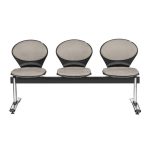 نیمکت انتظار سه نفره داتیس با تشک مدل روما کد WR325X-3